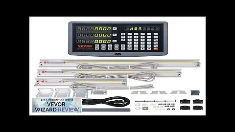 VEVOR Digital Readout 10'' & 20'' & 24'' Linear Scale 3 Axis Review