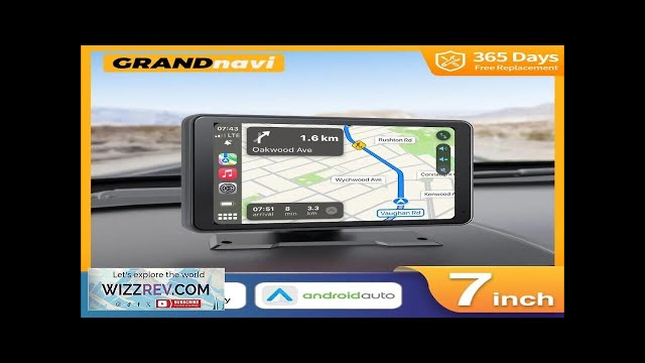 Universal 7inch Car Radio Multimedia Video Player Wireless CarPlay Android Auto Audio Review