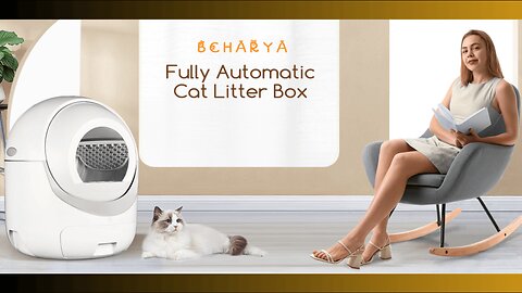 Self Cleaning Cat Litter Box, Automatic Cat Litter Box