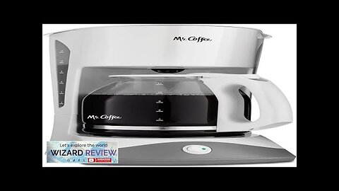 Mr. Coffee 12 Cup Coffee Maker White Review