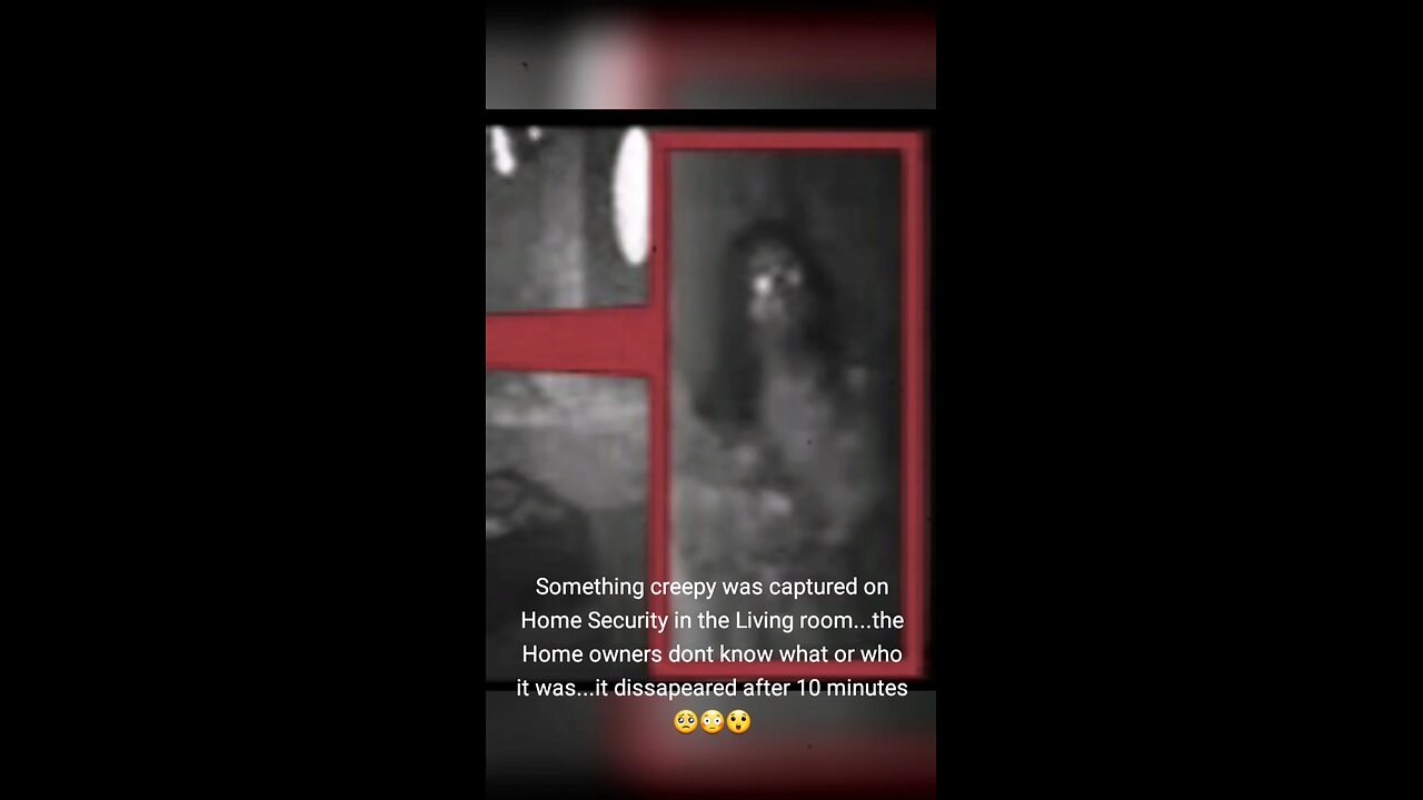 Ghost captured on security camera