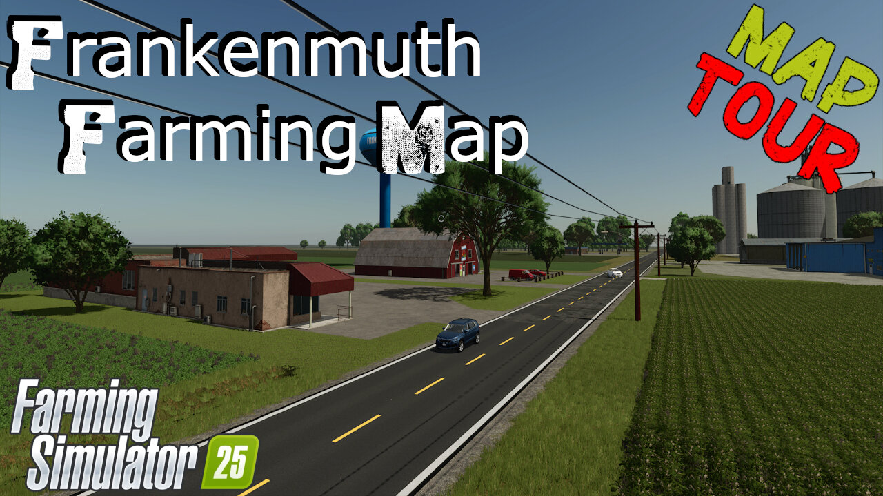 Map Tour | Frankenmuth Farming Map | Farming Simulator 25