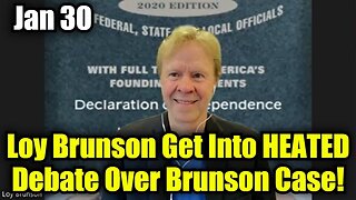 Loy Brunson Get Into HEATED Debate Over Brunson Case!