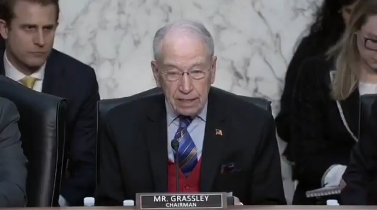 Sen Chuck Grassley Praises Kash Patel For Uncovering Truth About Russiagate, Crossfire Hurricane