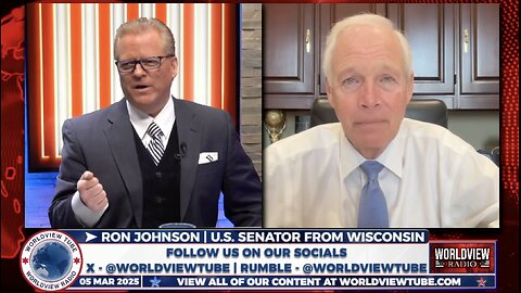 U.S. Senator Ron Johnson on So Called Vaccines, Tariffs & Taxation