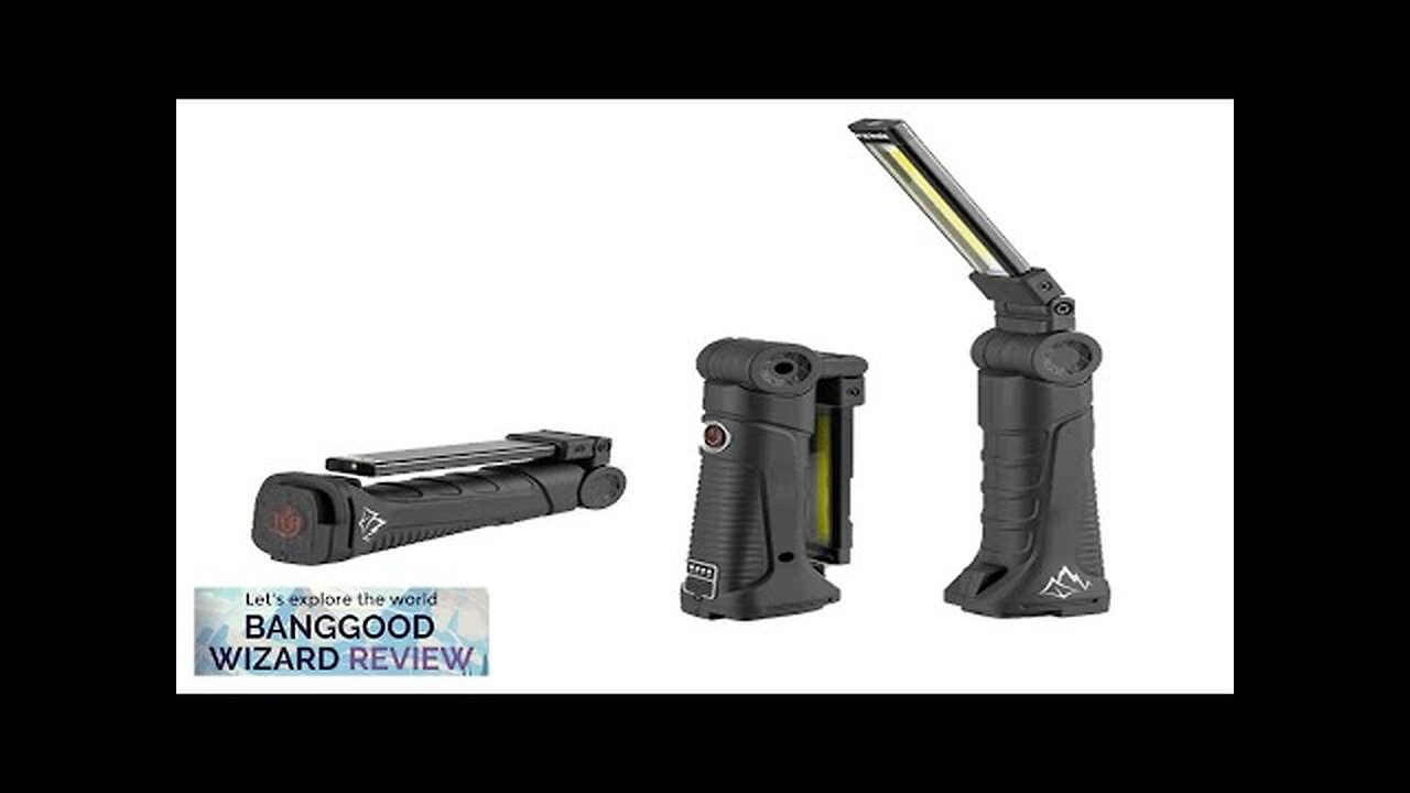 Portable Multi-Source Outdoor Work Light Rechargeable Car Repair Lamp with High Battery Review