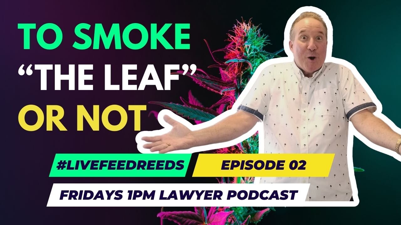 #LiveFeedReeds - To Smoke or Not to Smoke...in your car - Episode 02