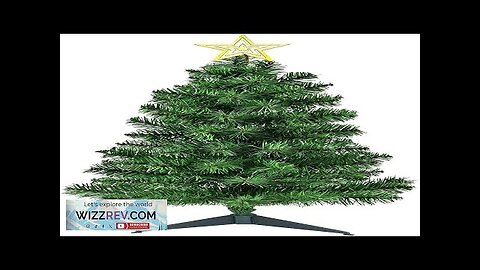 3FT Premium Hinged Artificial Holiday Small Mini Christmas Tree for TabletopHome Office Review