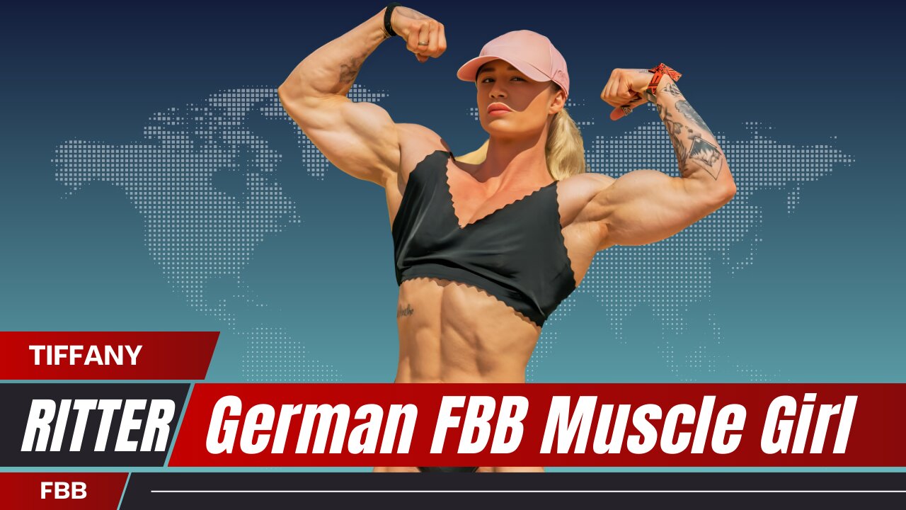 Tiffany Ritter: German FBB Muscle Girl’s Women Bodybuilding Transformation to IFBB Pro