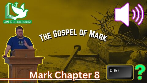 The Most Important Question: Mark 8