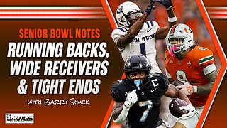 Senior Bowl Prospects Part 2: Running Backs, Wide Receivers and Tight Ends