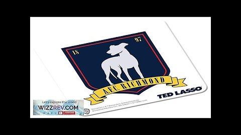 Ted Lasso: Coaster: AFC Richmond Logo Review