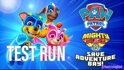 PAW Patrol Mighty Pups Save Adventure Bay PS5 : TEST RUN