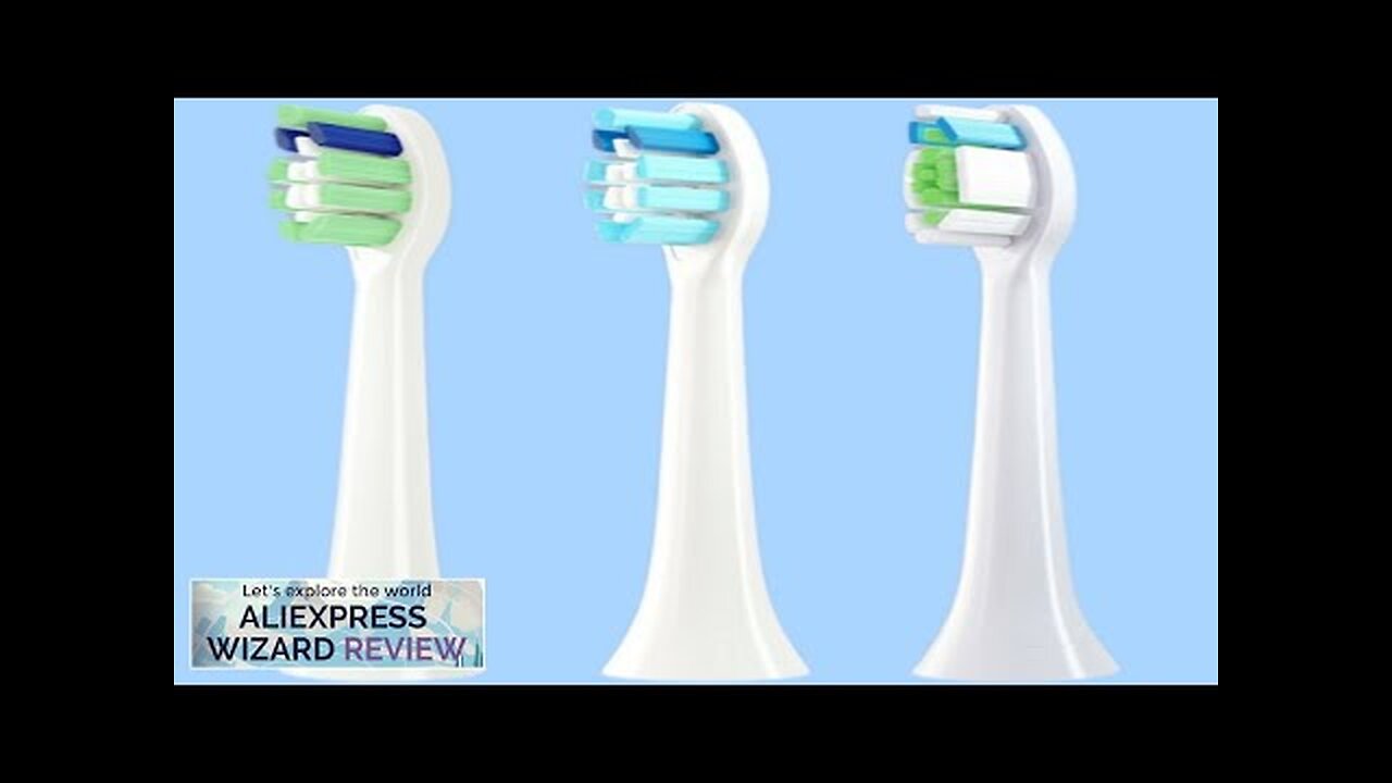 4-16PCS Replacement Toothbrush Heads for Philips HX3/HX6/HX8/HX9 Sonic Electric Toothbrush Review