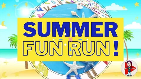 Summer Fun Run Game - Exercise with you kids! - Can you catch them all?