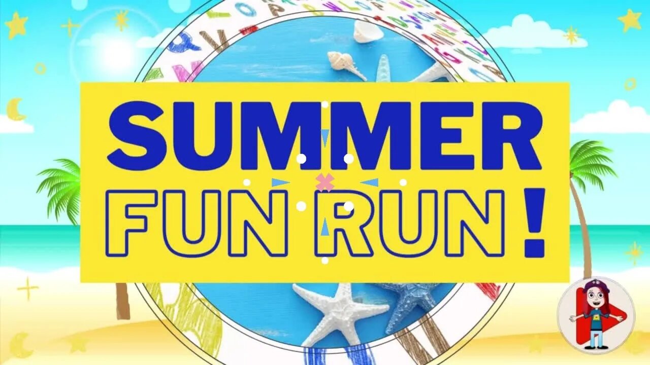 Summer Fun Run Game - Exercise with you kids! - Can you catch them all?