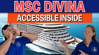 MSC Divina Accessible Inside Cabin 9244 | Tall Man's Cruise Adventures