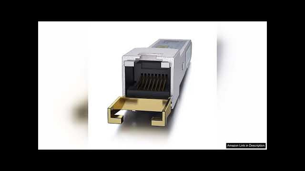 SFP+ to RJ-45 10GBase-T Transceiver 10Gbe Copper SFP+ to Ethernet ...