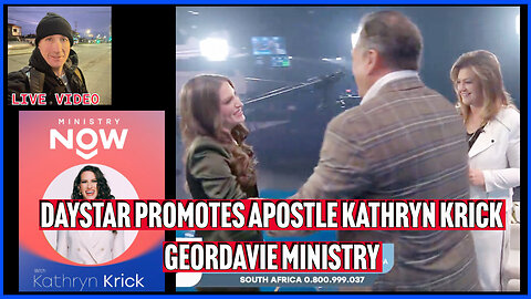 Daystar Joni Lamb promotes Kathryn Krick, the President of the Prophet Geordavie ministry