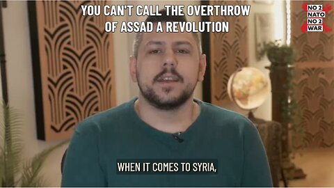 You can’t call the overthrow of Assad a revolution?!