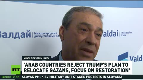 Arab countries reject Trump’s plan to relocate Gazans – Palestinian envoy to Russia