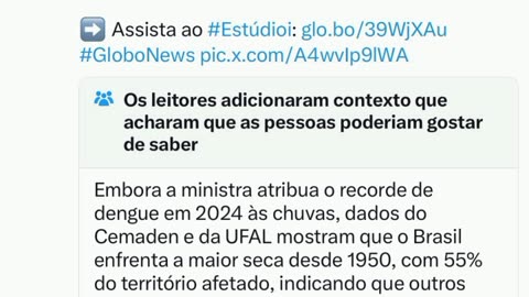 Globo Fake news: A TV da Ditadura está tomando 5 checagem por dia mais não param de mentir. Pegou a doença do Lula ladrão 😁