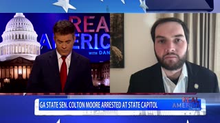 REAL AMERICA -- Dan Ball W/ Colton Moore, GA Sen. Assaulted In State Capitol, 1/22/25