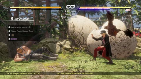 DOA6 Eliot Combo Challenge