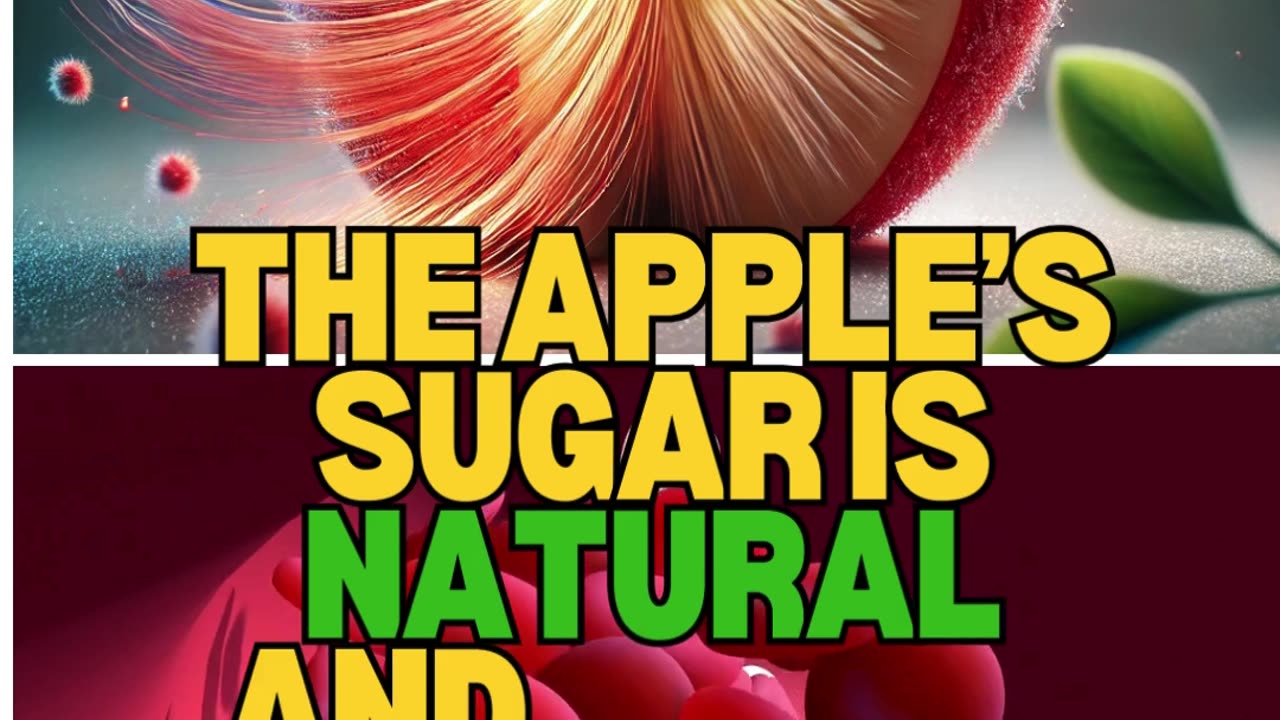 A donut has 15g of sugar, and an apple has 20g of sugar, so why is the apple healthier?