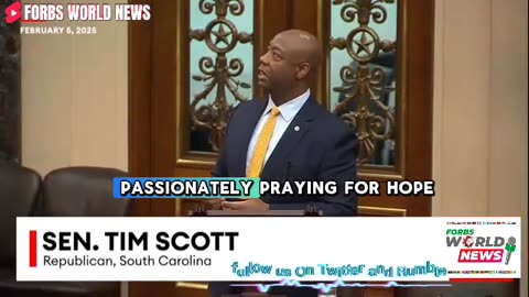 Tim Scott introduces Scott Turner to the senate for HURD secretary