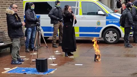 Sweden has had enough - they burn the Quran