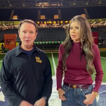 Secretary Kristi Noem: 70,000 + people will attend the Super Bowl in New Orleans next week.