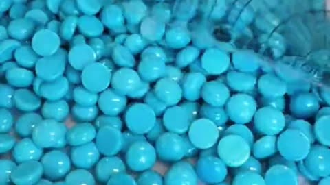 250306-4 Tile blue round shape natural original turquoise cabochons
