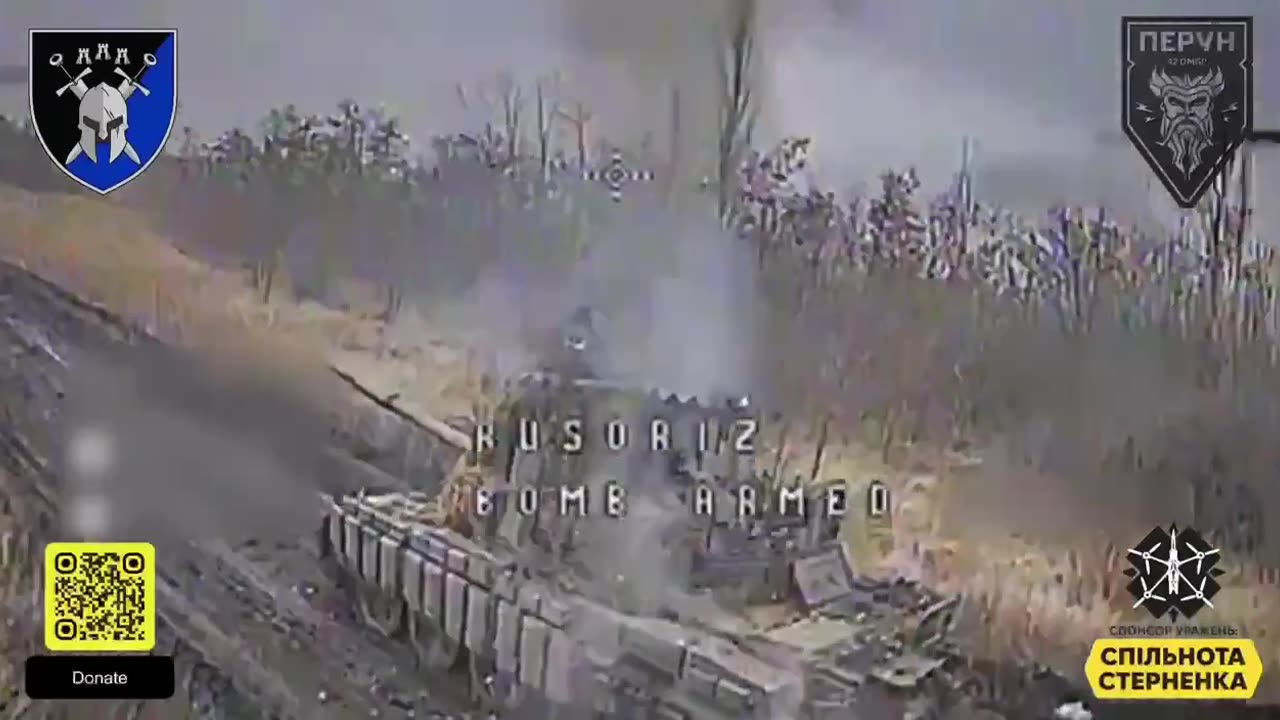 🔥Destruction of Russian tank and equipment in the Belgorod region by 42nd Brigade.