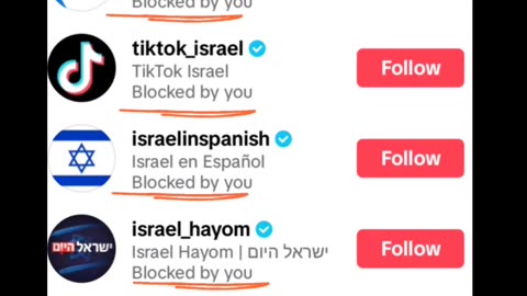Block all Israel accounts on every platform