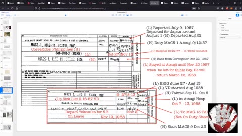 Hughes- Harvey and Lee's Complete Marine Record Solved, Proof of 2 Oswalds!