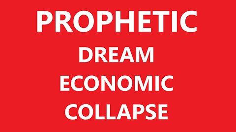 Prophecy Economic Collapse - Word from God - Prophetic Word - Bible Prophecy