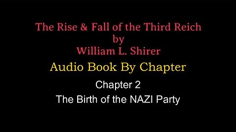 The Rise & Fall of the Third Reich (Audio Book) By William L. Shirer