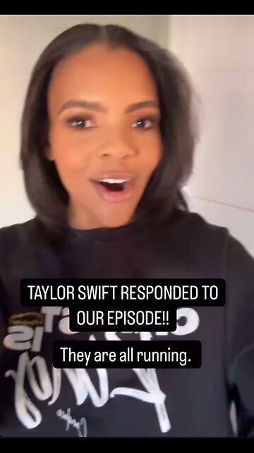 Taylor Swift trying to out run the flames.