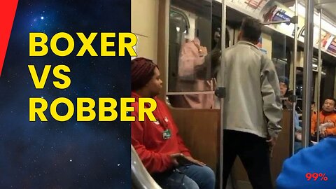 Boxer Flips Armed Robber on Train: Heroic Act of Courage Shocks Passengers!