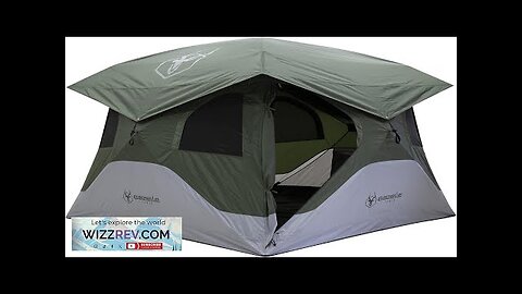 Gazelle Tents™ T4 Hub Tent Easy 90 Second Set-Up Waterproof UV Resistant Review