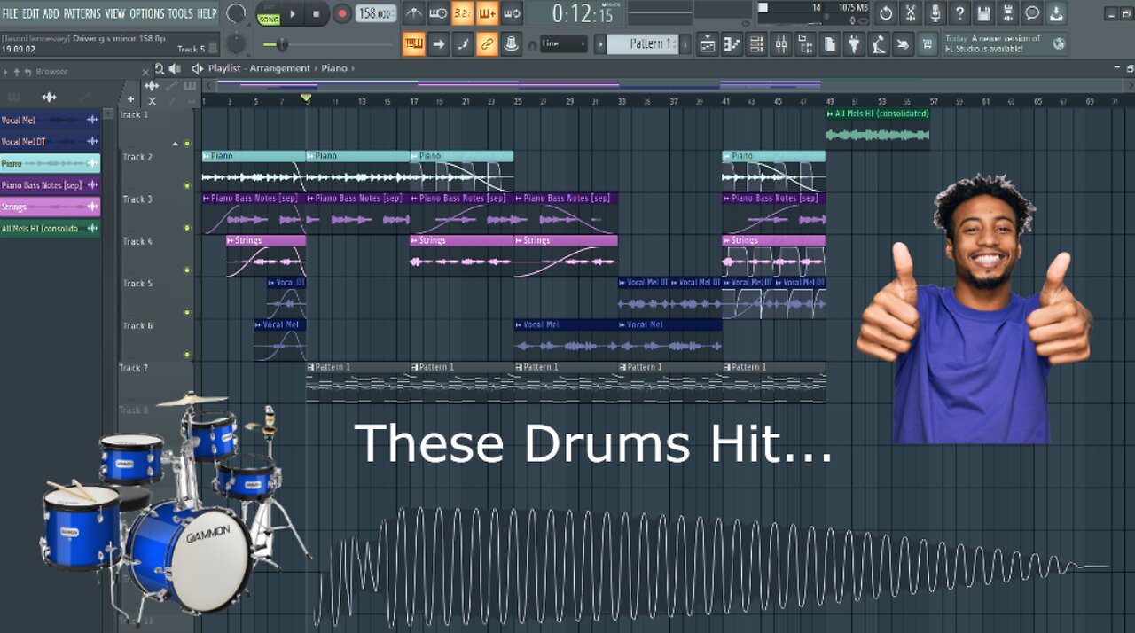 Piano and Vocal Beat-FL Studio Tutorial-How to make Hard Beats From scratch
