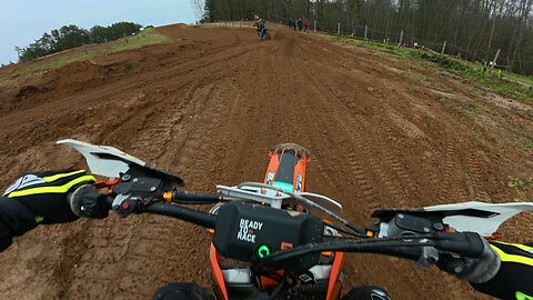 Motocross training session