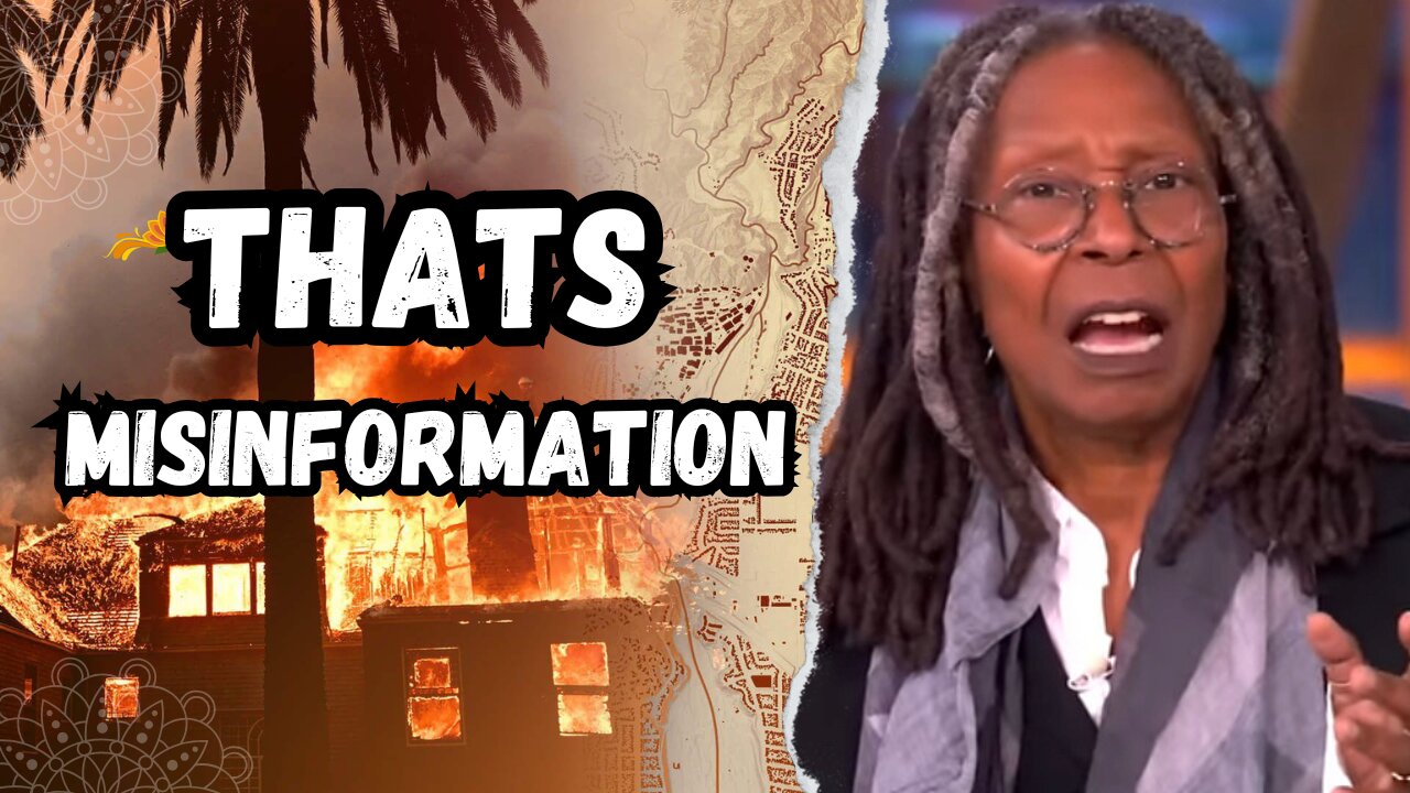 Whoopi Furious With Trump Blaming Gavin Newsom