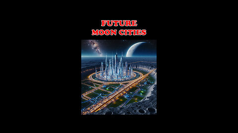 Futuristic Cities on the Moon?