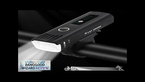 WEST BIKING Smart Sensing Bike Headlight 250Lm Brightness 1500mAh Battery Waterproof 4 Review