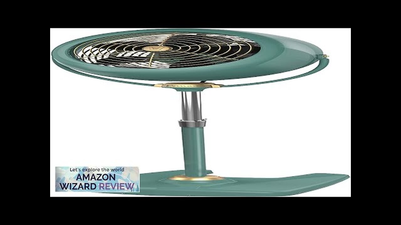 Vornado VFAN Sr. Pedestal Vintage Air Circulator Fan Green Review