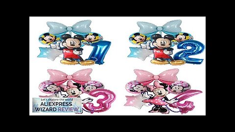 1set Disney Mickey Minnie Mouse Boys Girl Birthday Party Decor Kids Toys Review