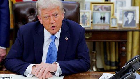 LIVE - President Trump faces pushback on new executive orders