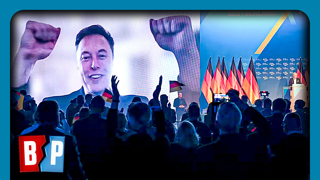 Elon Goes MASK OFF At Far-Right German AfD Rally